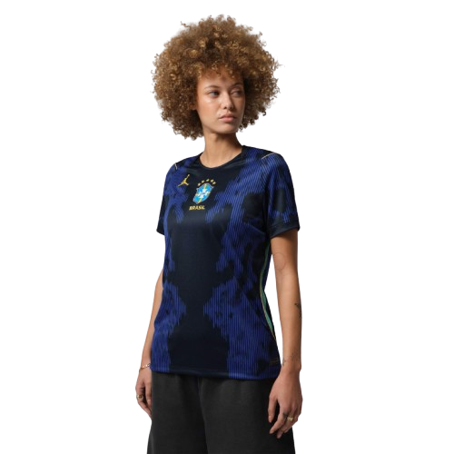 Brasil Away 26/27 Torcedor Jordan Feminina - Azul