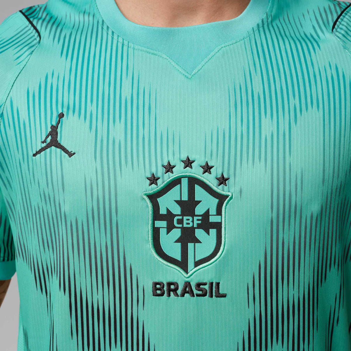 Brasil Goleiro 26/27 Torcedor Jordan Masculina - Verde