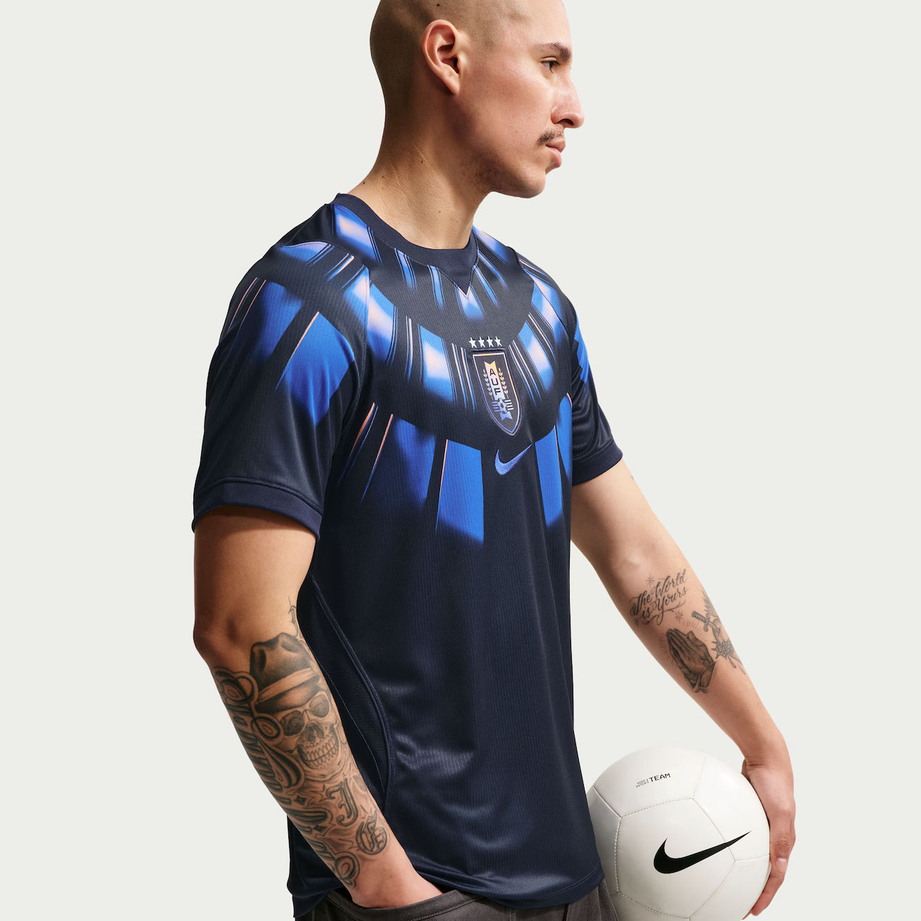 Uruguai Away 26/27 Masculino Torcedor Nike - Azul Escuro