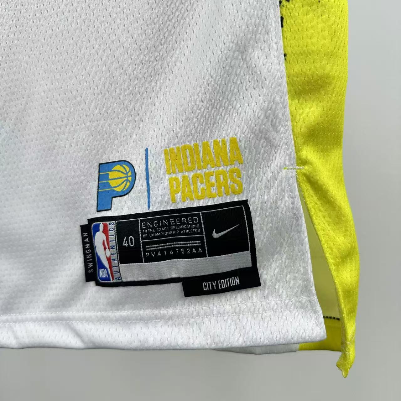 Regata Indiana Pacers Masculina - Branca