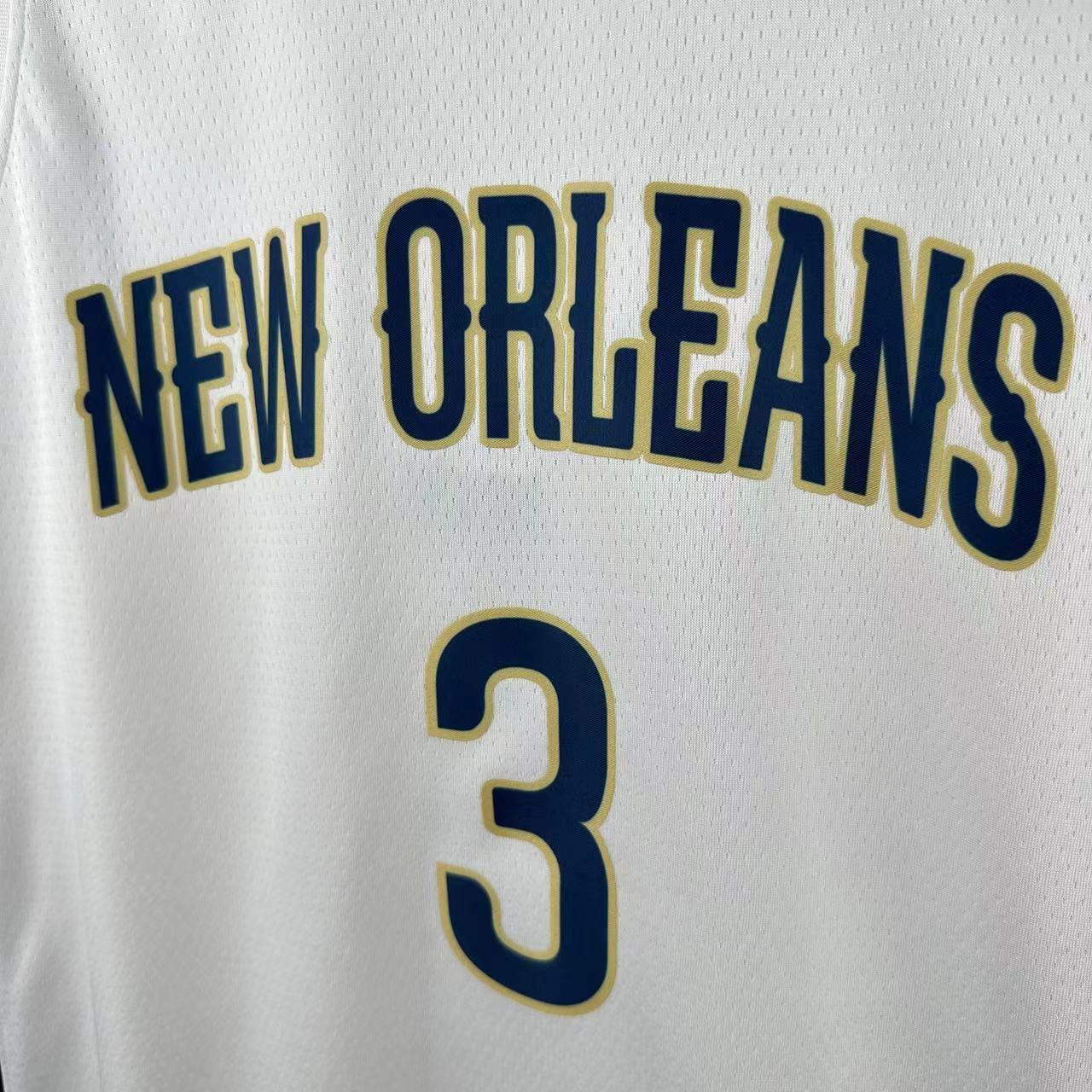 Regata New Orleans Pelicans Masculina - Branca