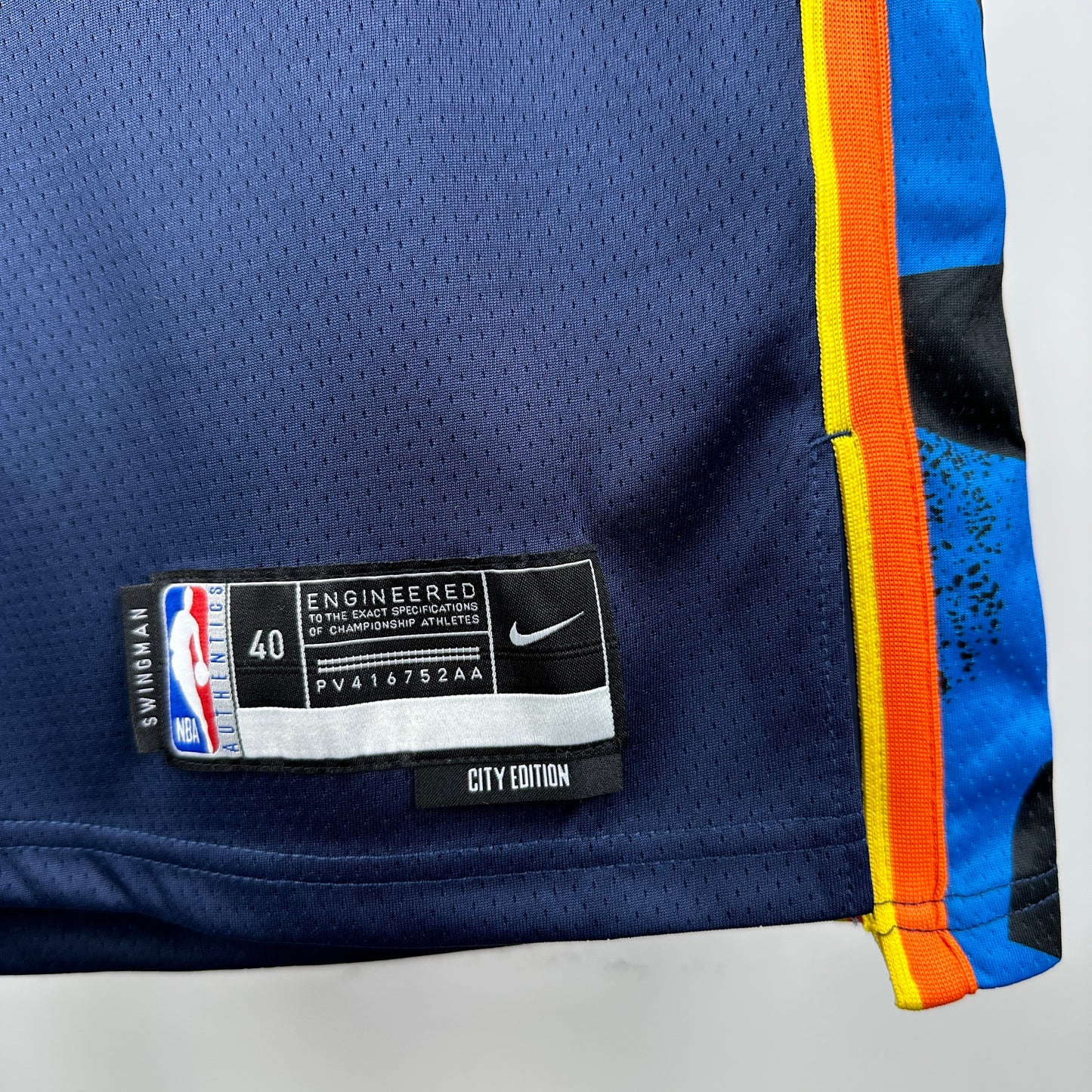 Regata Oklahoma City Thunder Masculina - Azul Escuro