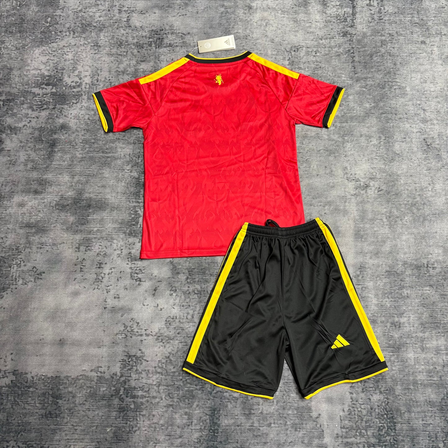 Kit Infantil Bélgica Home 26/27 - Vermelho