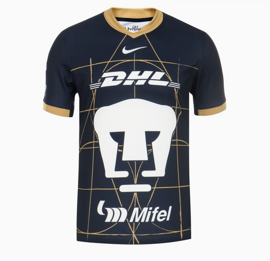 Pumas Away 25/26 Torcedor Nike Masculino - Azul Escuro