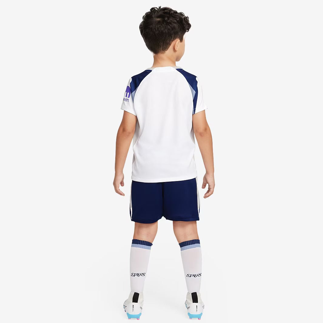 Kit Infantil Tottenham Home 25/26 - Branco