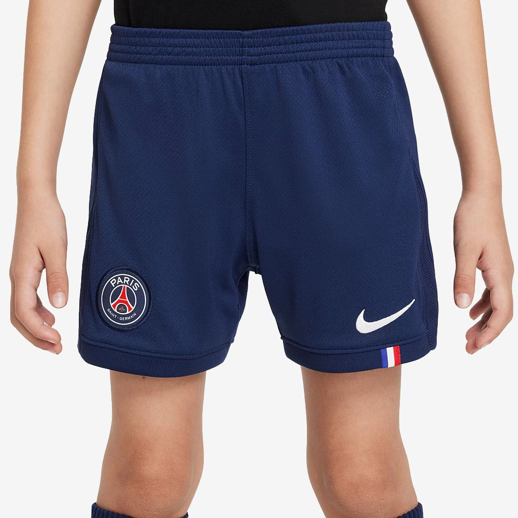Kit Infantil PSG Home 25/26 - Azul e Vermelho