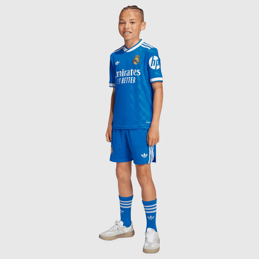 Kit Infantil Real Madrid Third 25/26 - Azul