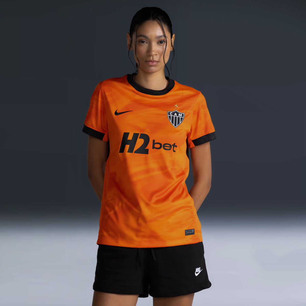Atlético Mineiro Third 26/27 Nike Feminina - Laranja
