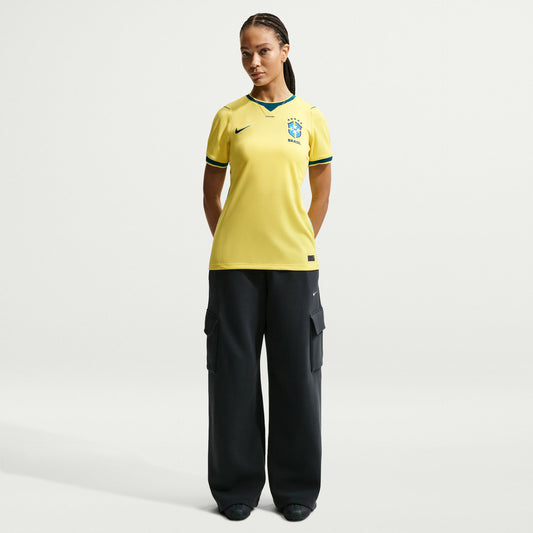 Brasil Home 26/27 Torcedor Nike Feminina - Amarelo
