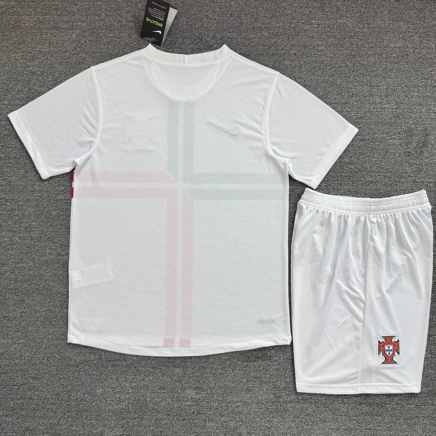 Kit Infantil Portugal Away Retrô 12/13 - Branco