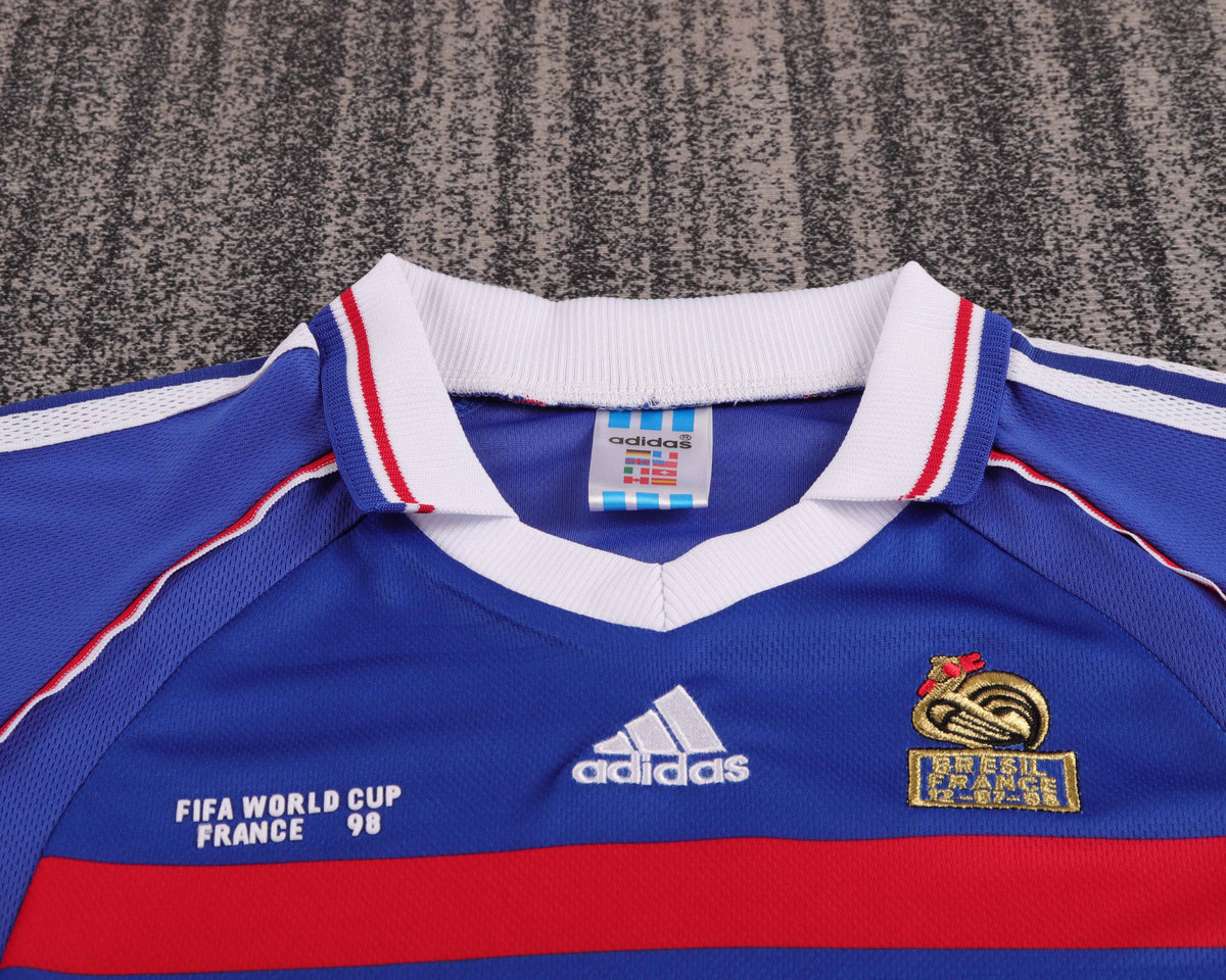 Kit Infantil França Home Retro 1998 - Azul