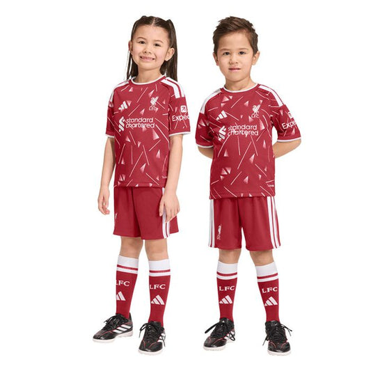 Kit Infantil Liverpool Home 26/27  - Vermelho