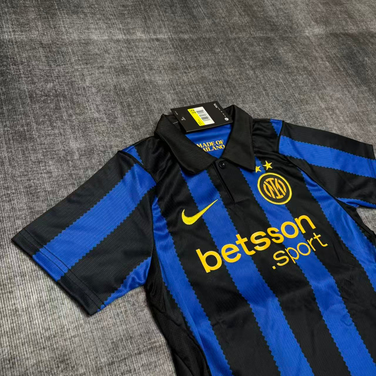 Kit Infantil Inter de Milão Home 26/27  - Azul  e Preto
