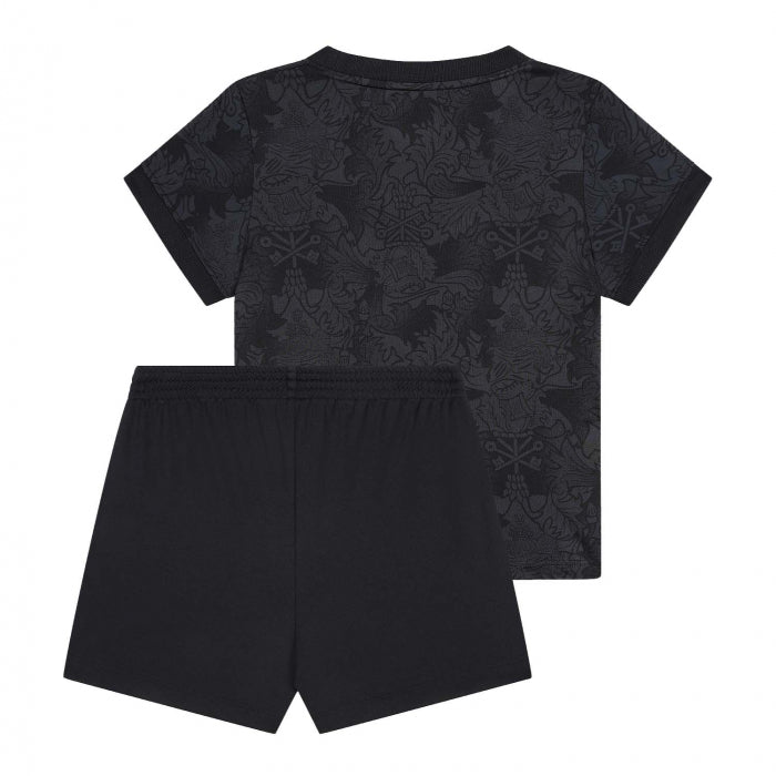 Kit Infantil Wolves Third 26/27 - Cinza