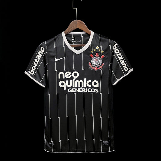 Corinthians Retrô Away 2011 Masculina Nike - Preta