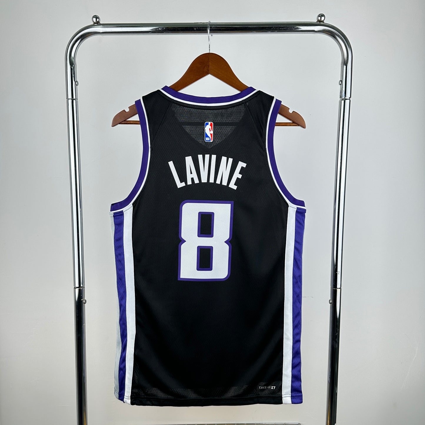 Regata Sacramento Kings Masculina - Preto