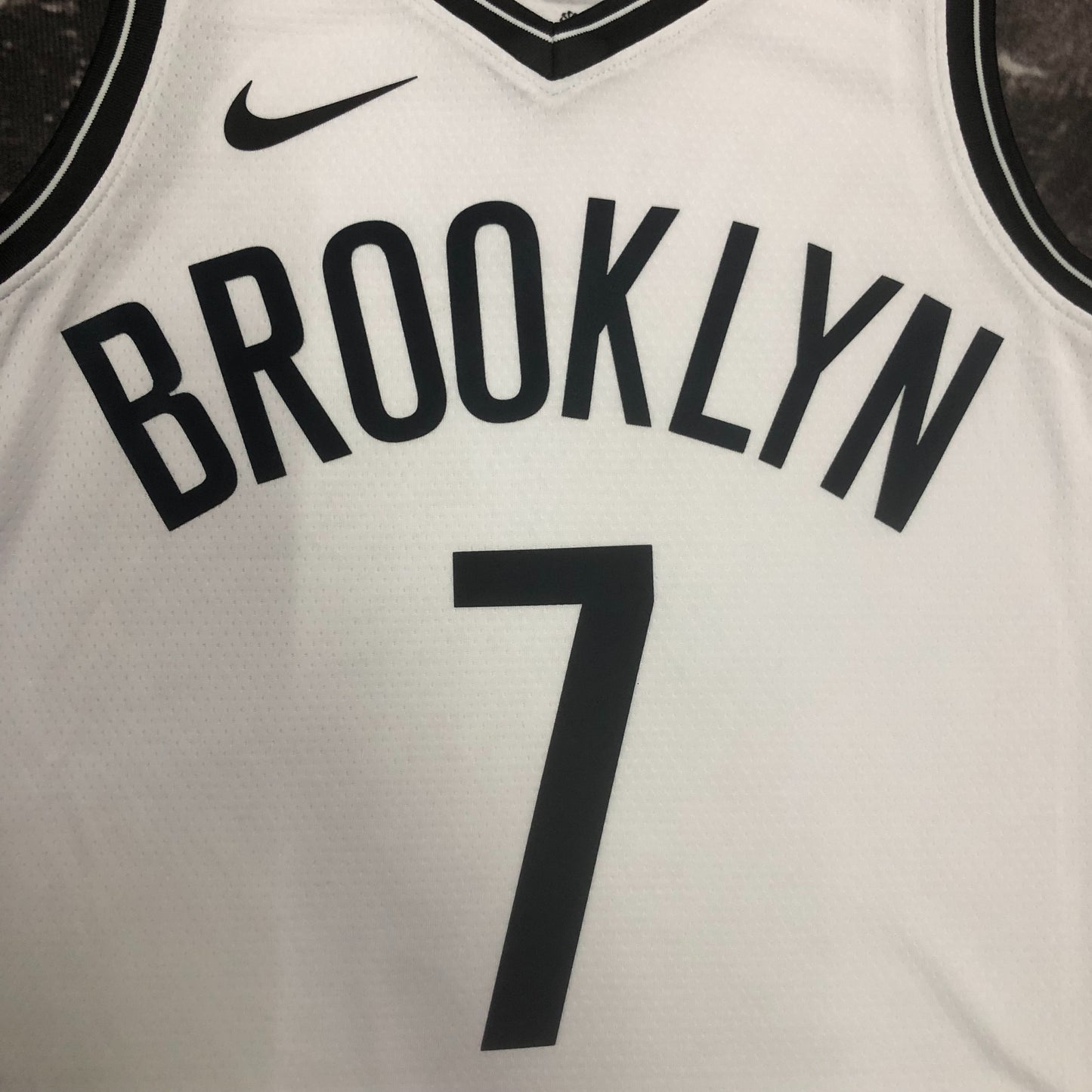 Regata Brooklyn Nets Masculina - Branca