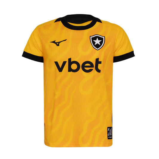 Botafogo Goleiro 26/27 Torcedor Mizuno Masculino - Amarela