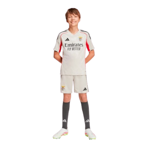 Kit Infantil Benfica Third 25/26 - Bege