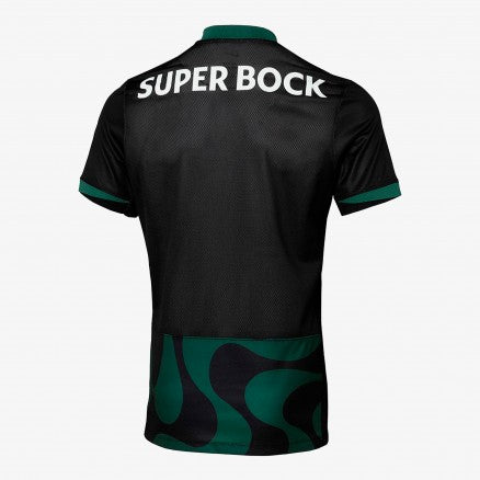Sporting Third 25/26 Torcedor Nike - Preto e Verde