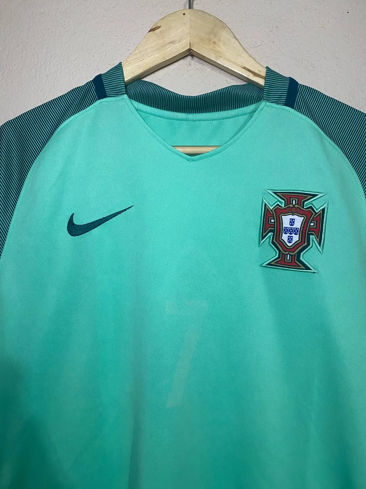 Portugal Away Retro 2016 Manga Longa Nike - Verde