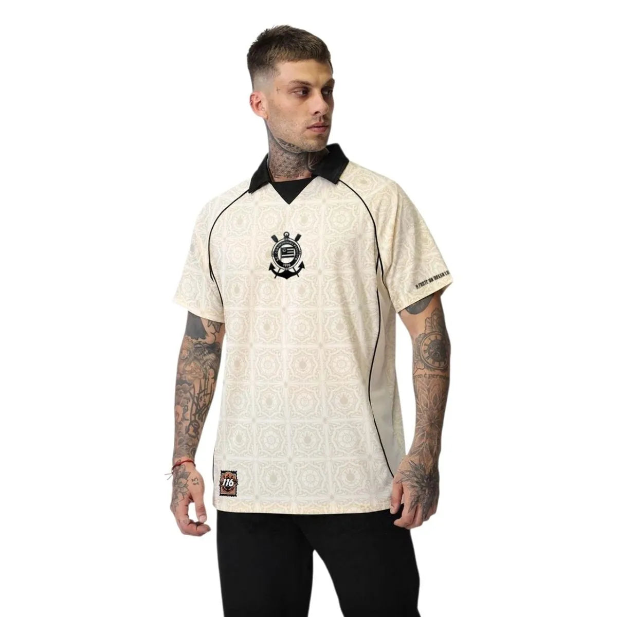 Corinthians Polo 116 Anos 26/27 Torcedor Nike  - Bege