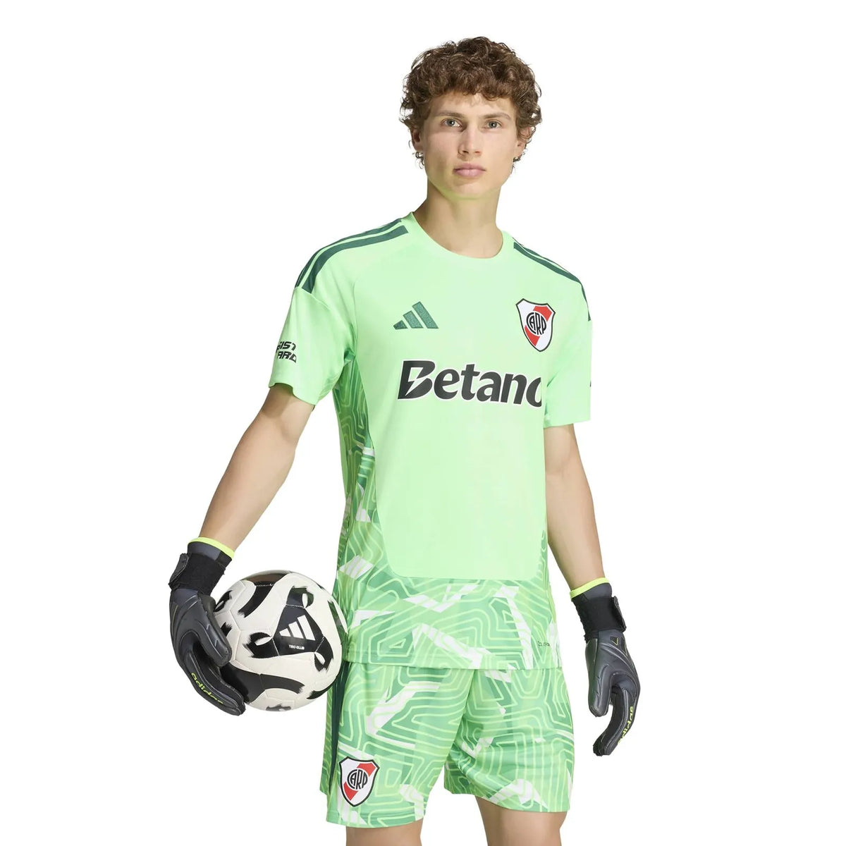 River Plate Goleiro 26/27 Torcedor Adidas - Verde Claro