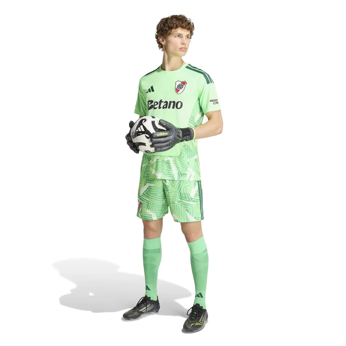 River Plate Goleiro 26/27 Torcedor Adidas - Verde Claro