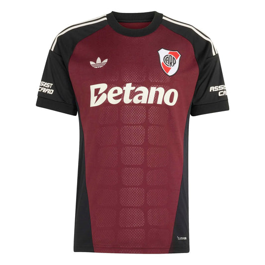 River Plate Goleiro 26/27 Torcedor Adidas - Vinho