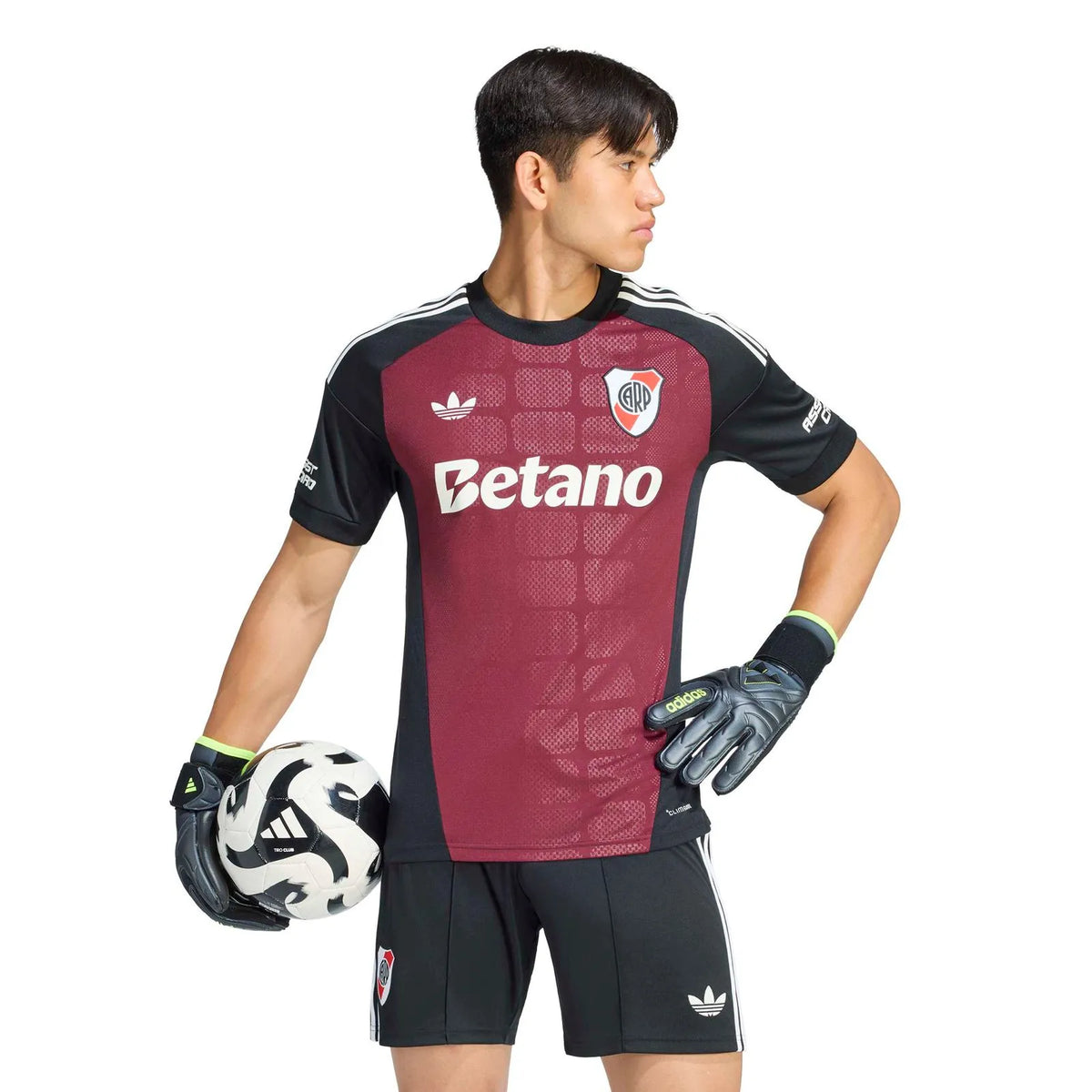 River Plate Goleiro 26/27 Torcedor Adidas - Vinho