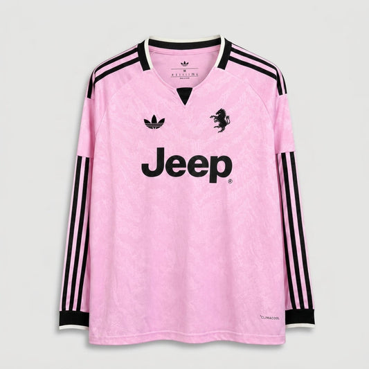 Juventus Away 26/27 Manga Longa Adidas - Rosa