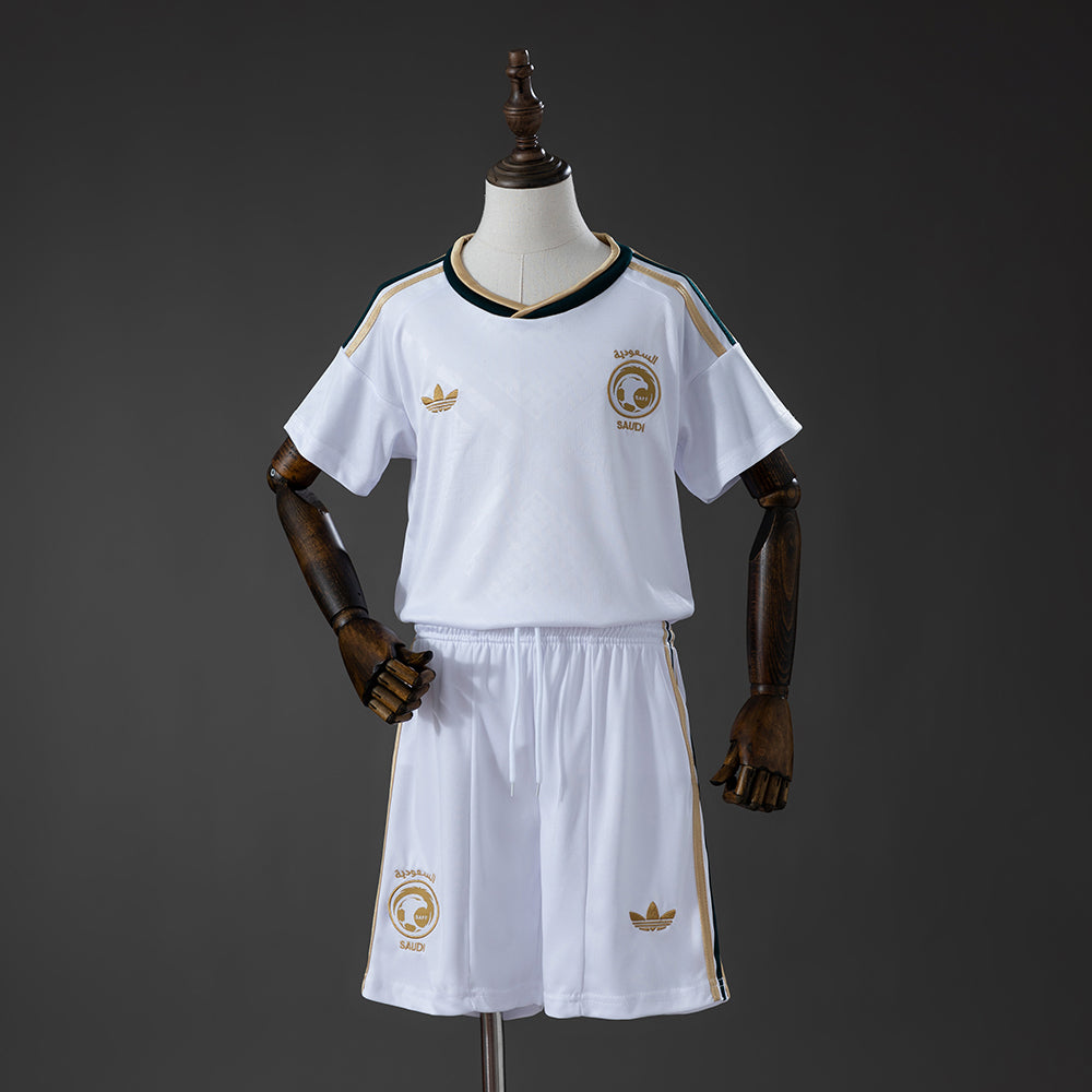 Kit Infantil Arabia Saudita Away 26/27 - Bege