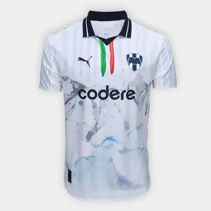 Monterrey Away Super Mundial 25/26 Torcedor Puma Masculino - Branco
