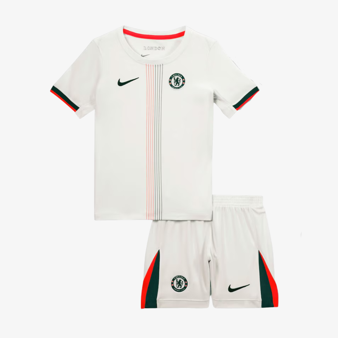 Kit Infantil Chelsea Away 25/26 -Branco