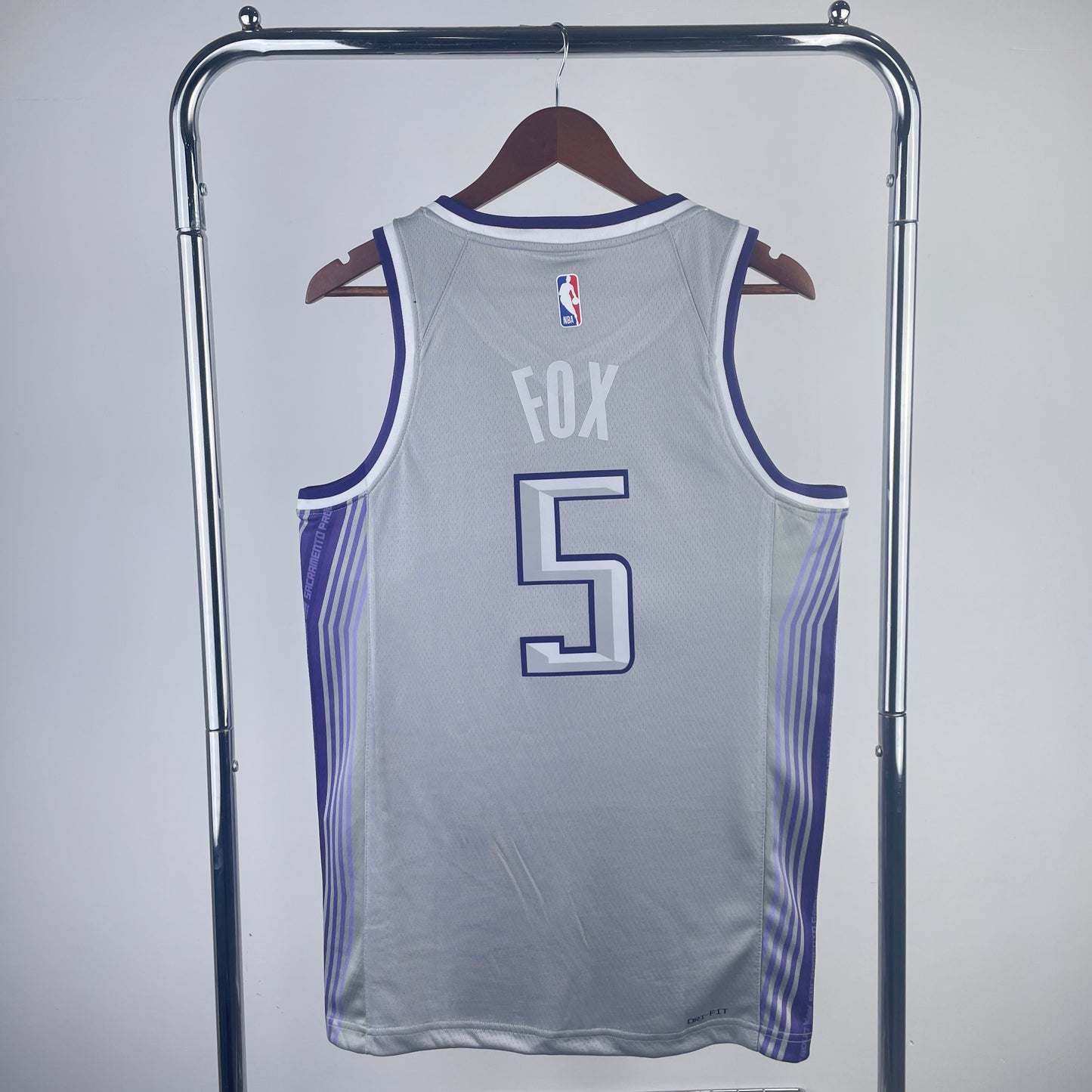 Regata Sacramento Kings Masculina - Cinza