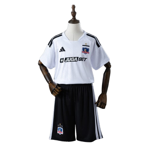 Kit Infantil Colo Colo Home 26/27 - Branca