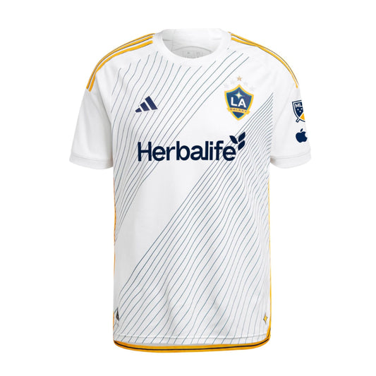 LA Galaxy Home 25/26 Torcedor Adidas - Cinza e Branca