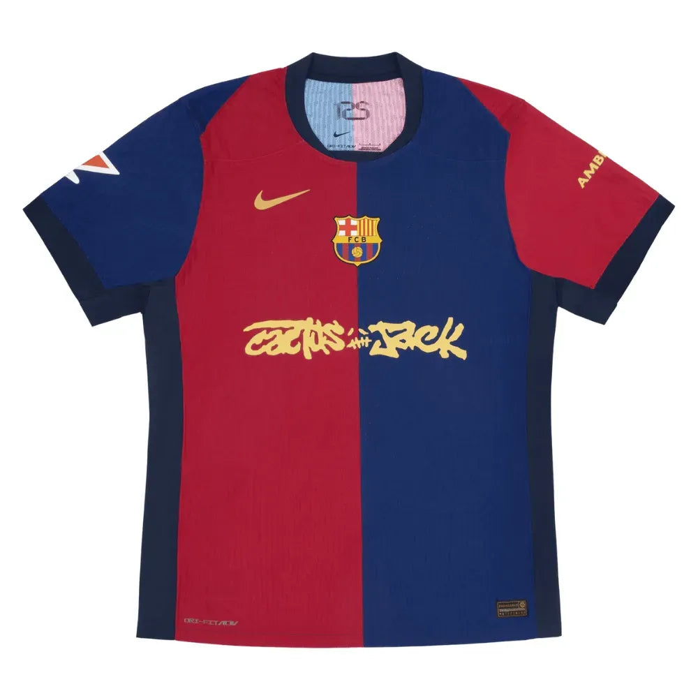 Barcelona Home Travis Scott 24/25 Torcedor Nike - Grená