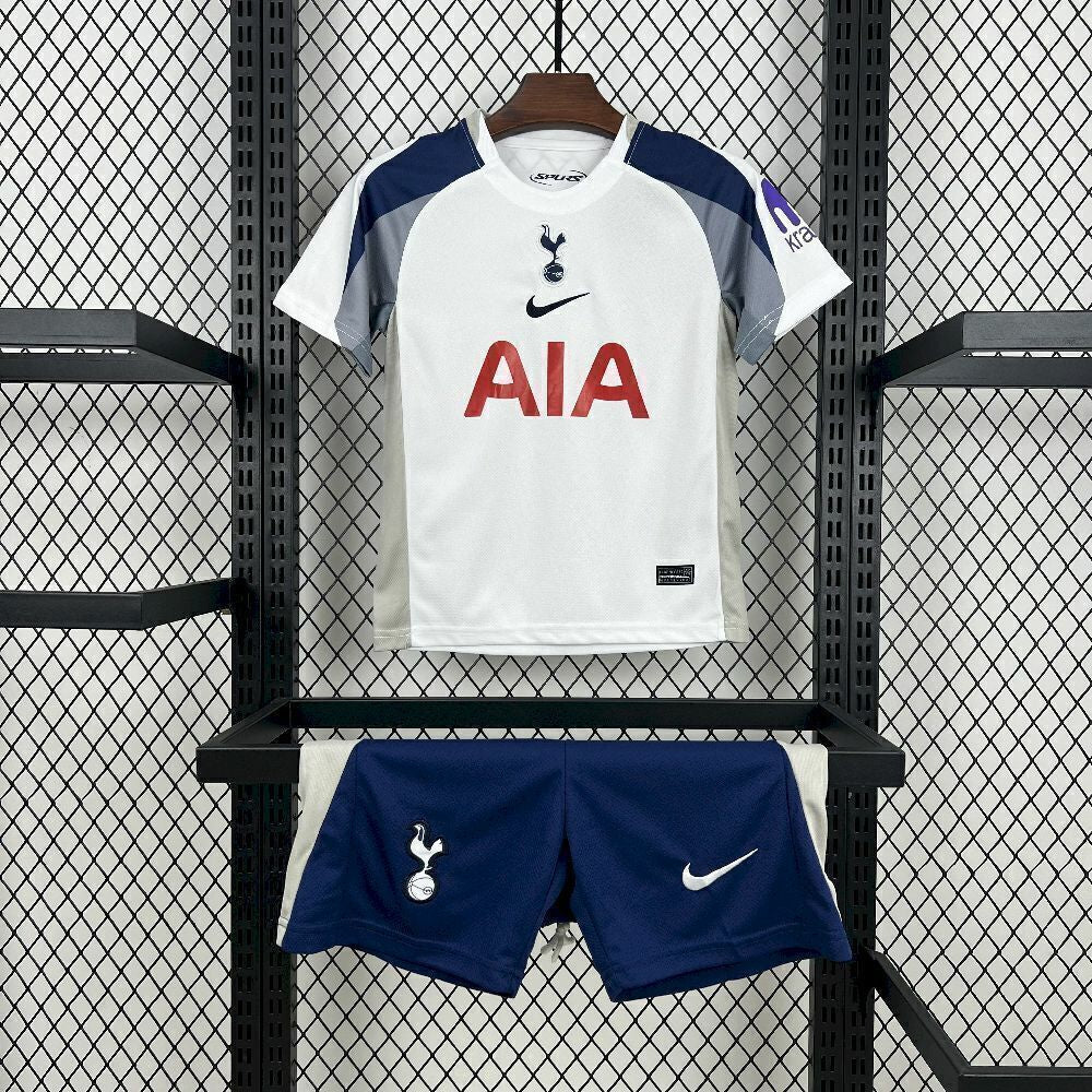 Kit Infantil Tottenham Home 25/26 - Branco