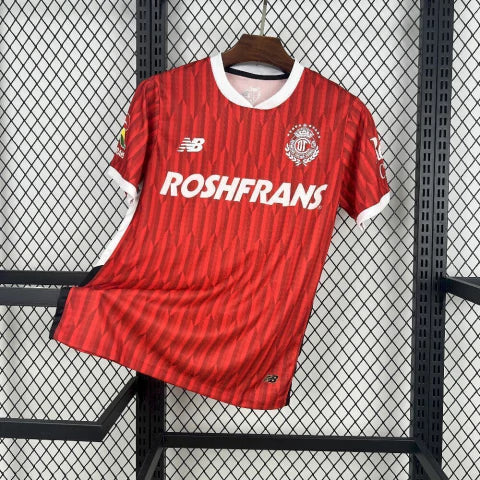 Toluca Home 25/26 Torcedor New Balance Masculino - Vermelho
