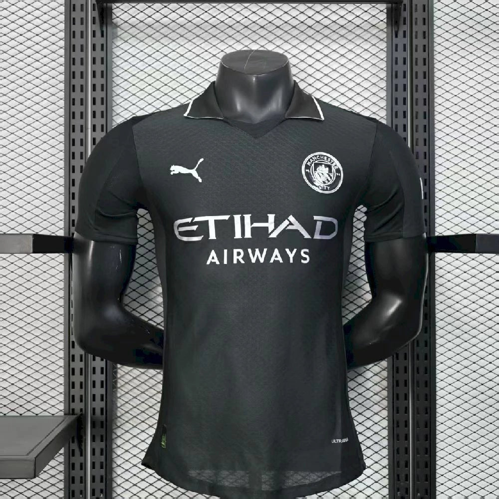 Manchester City Third 25/26 Jogador Puma  - Preta