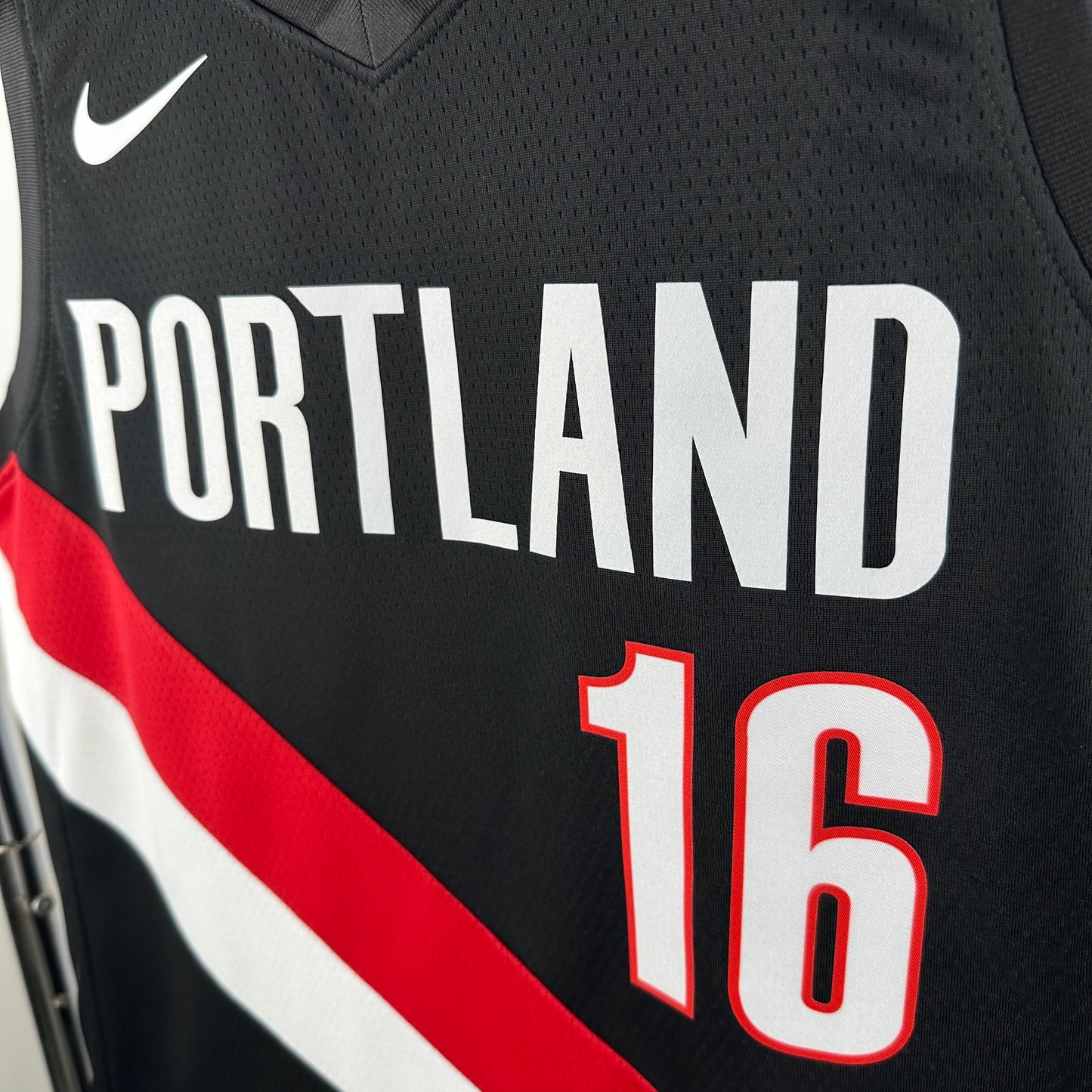 Regata Portland Trail Blazers Masculina - Preto