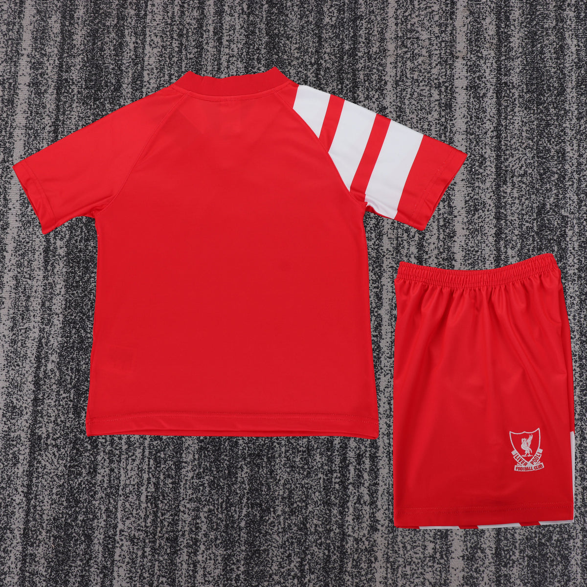 Kit Infantil Liverpool Home Retrô 91/92 - Vermelho