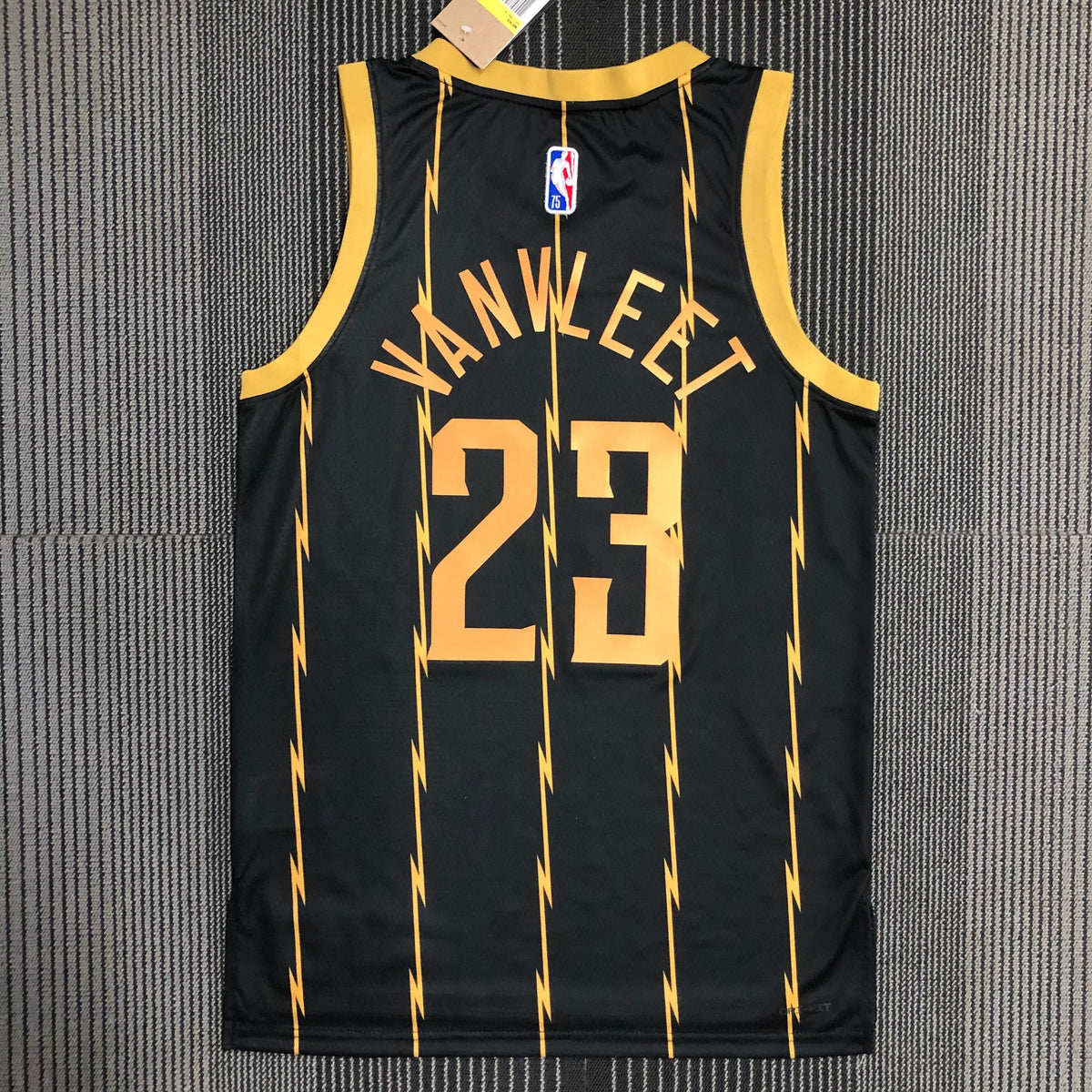 Regata Toronto Raptors Masculina - Preto e Dourado