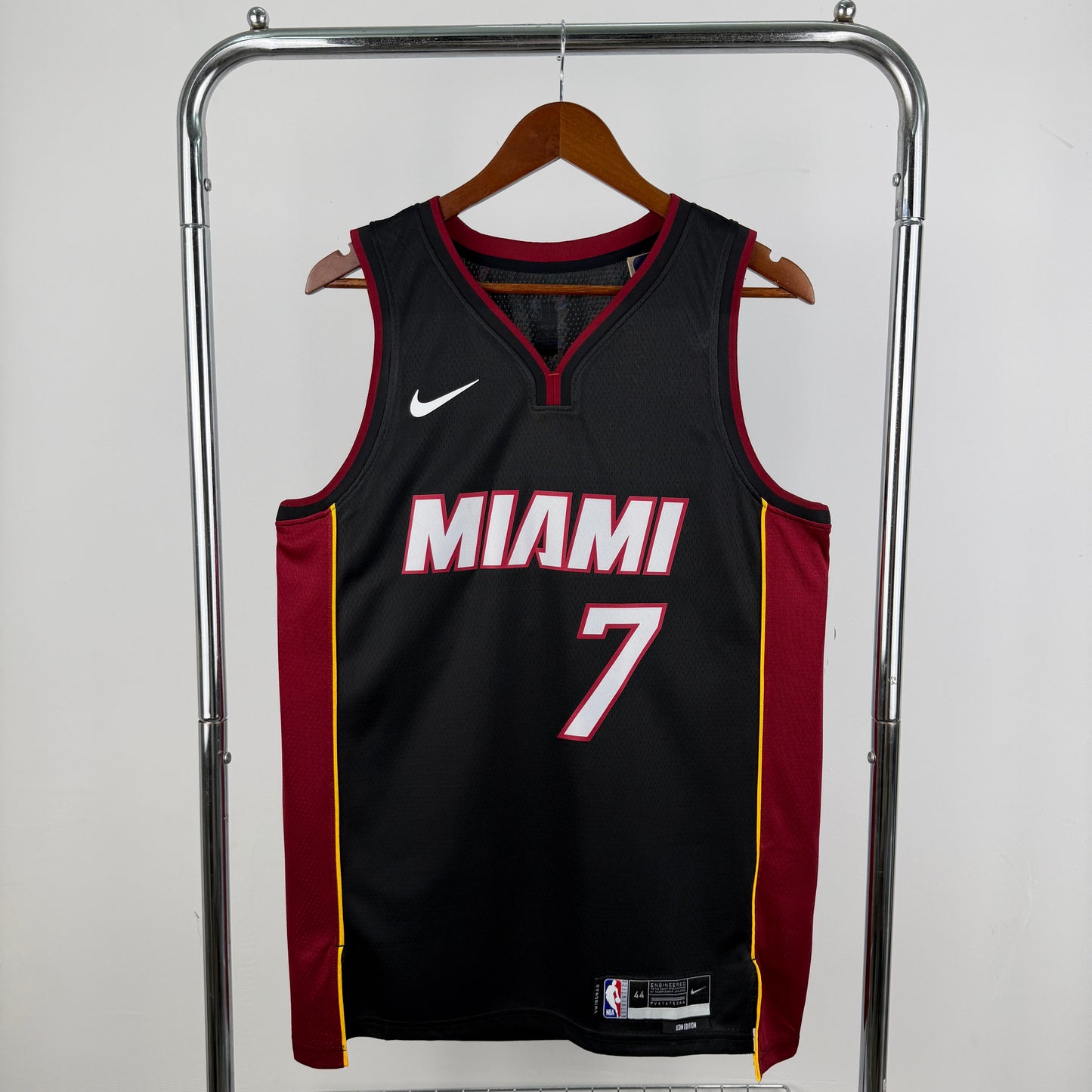 Regata Miami Heat Masculina - Preto