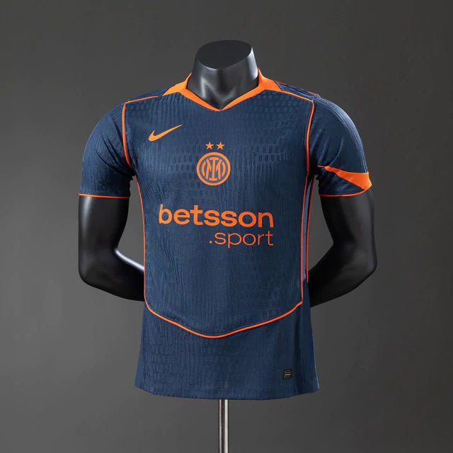 Inter de Milão Third 25/26 Jogador Nike - Cinza