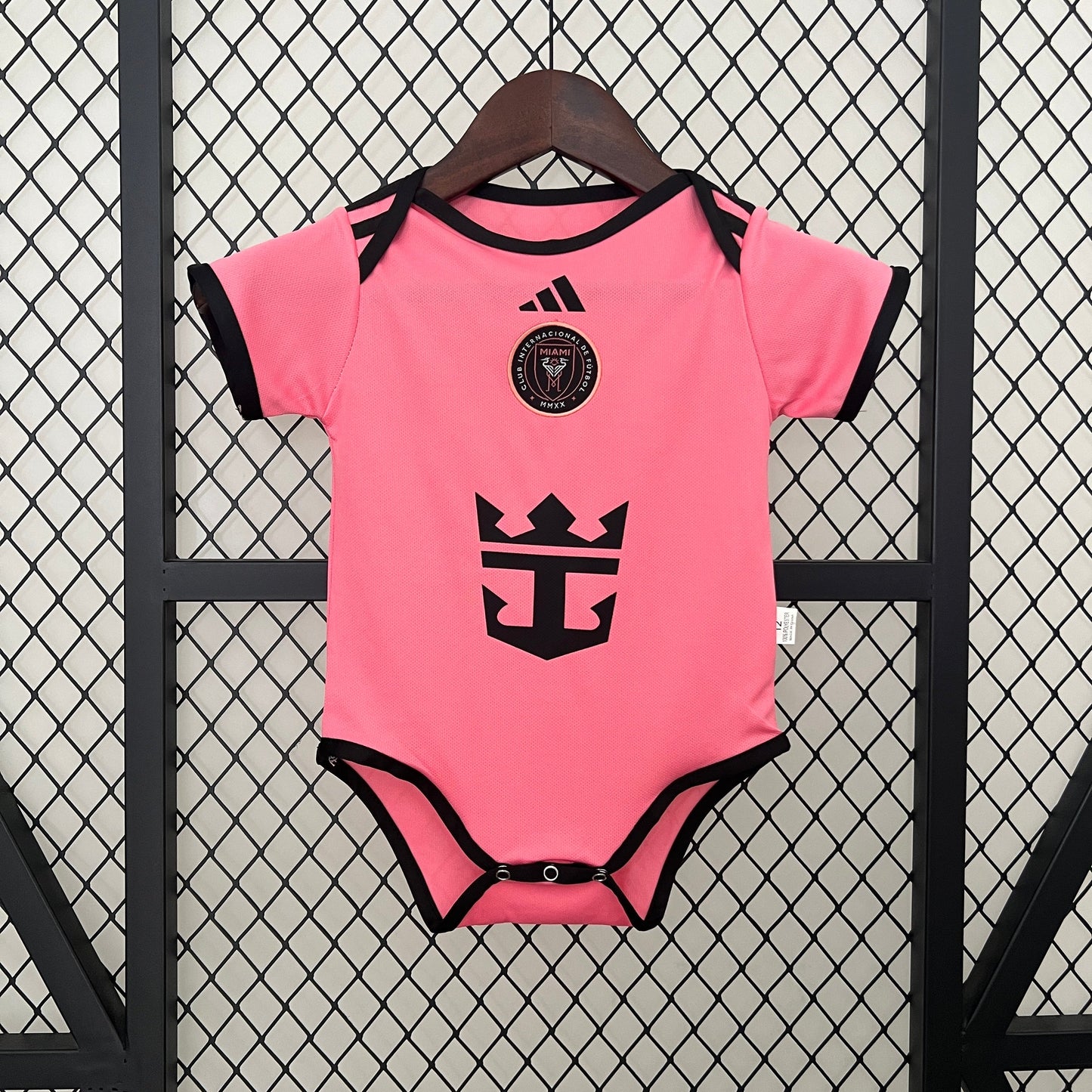 Body Bebê Infantil Inter Miami Home 24/25 - Rosa