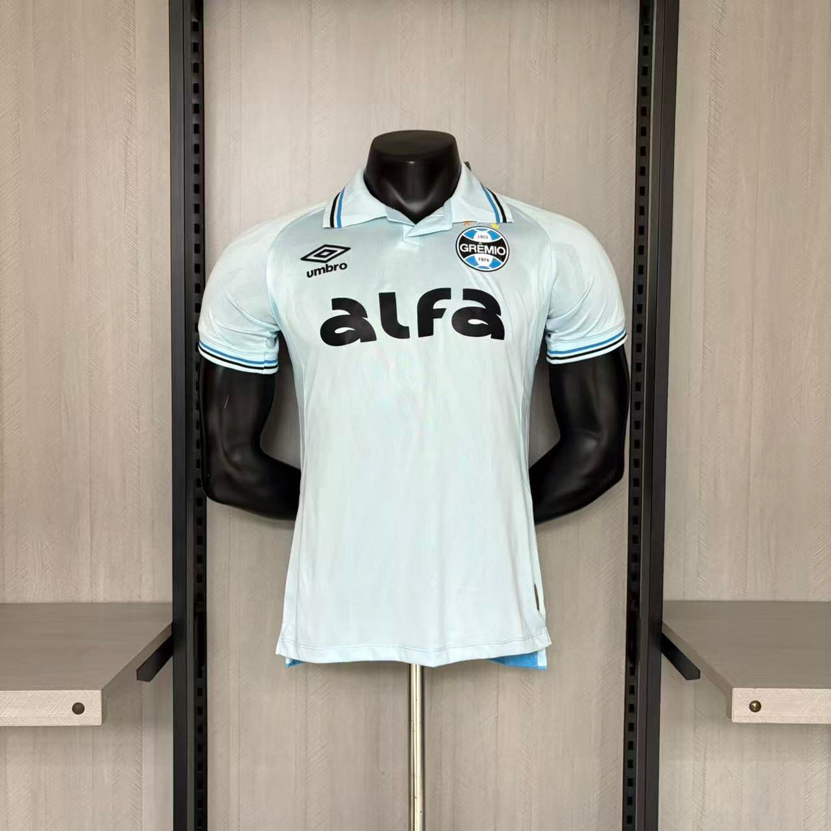Grêmio Third 25/26 Umbro Jogador Masculino - Azul Celeste