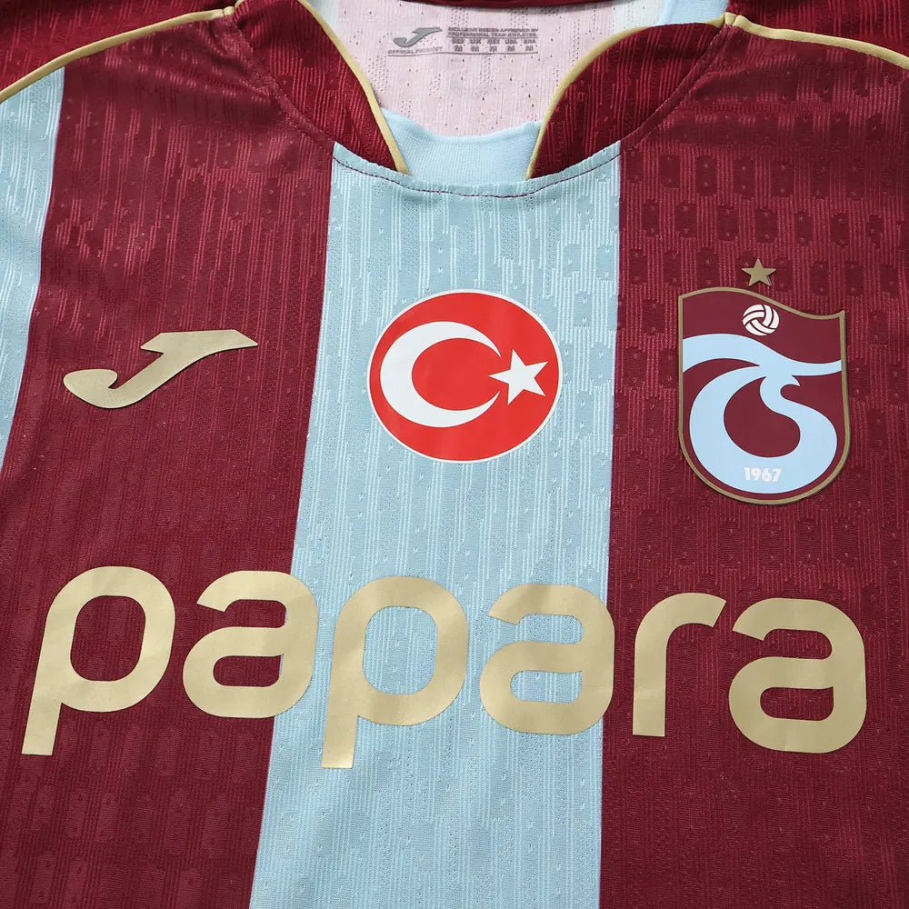 Trabzonspor Home 26/27 Torcedor Joma Masculina - Vermelho e Azul