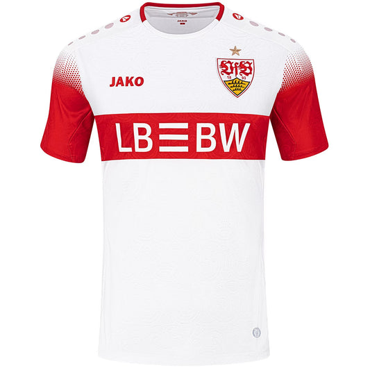 Stuttgart Home 26/27 Jako - Branco e Vermelho